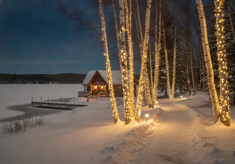 Tree & Landscape Lighting in Muskoka